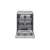 Buy LG DFC435FP 14 place setting Silver Dishwasher in [storefront]