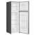 Buy MIKA MRNF247XLB 247L No Frost 2 Door Top Mount Freezer Fridge in Kenya