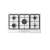 Buy Hisense HGH951SS01 5 Gas 90CM Stainless Steel Built In Hob in Kenya