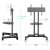 Buy ONKRON TS1350  32"-70" Interactive Screens Tilting Mobile TV Stand in Kenya