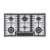 Buy VON VHB-9566PWTX 6 Burners 90cm Stainless Steel Built-in Gas Hob in Kenya