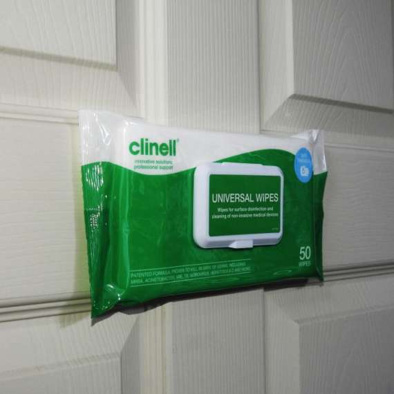 Buy Clinell Universal Wipes with Adhesive Back in [storefront]
