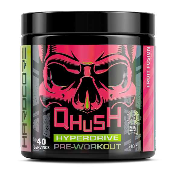 Buy USN Qhush 210g Hyperdrive Pre-Workout Supplement in [storefront]