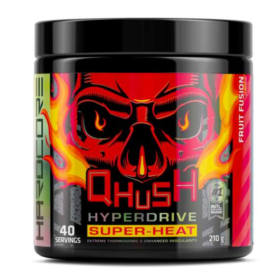 Buy USN Qhush 210g Hyperdrive Pre-Workout Supplement in [storefront]