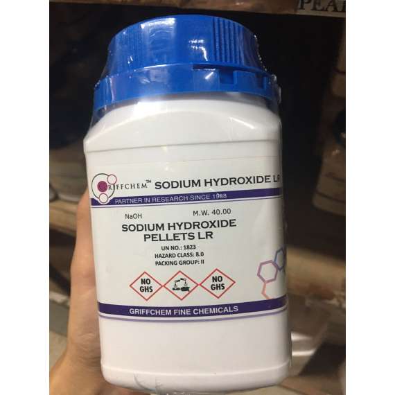Buy Griffchem 500G Sodium Hydroxide Pellets Lab Reagent in [storefront]