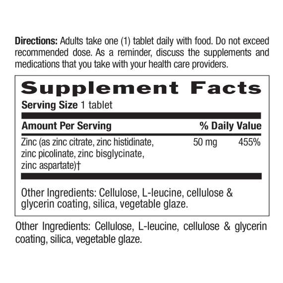 Buy Country Life 50mg Zinc 90 Tablets Supplement in Kenya