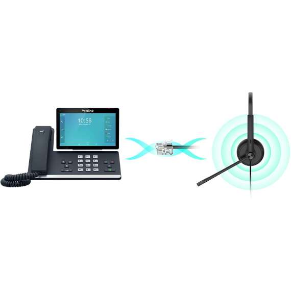 Buy Yealink YHS34 Mono Wired Headset in [storefront]