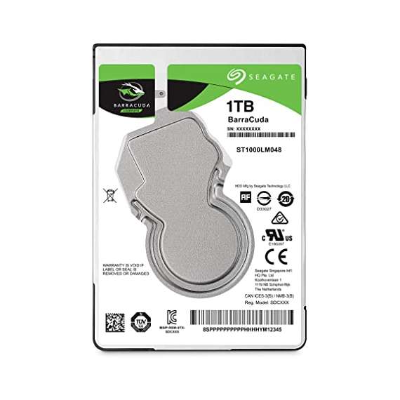 Buy Seagate BarraCuda 1TB 2.5'' Laptop Internal Hard Drive in [storefront]