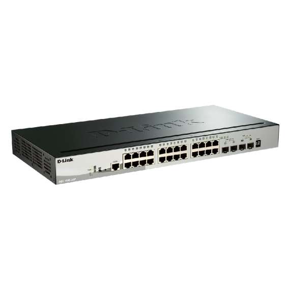 Buy D-Link DGS-1510-28P 24 Ports 10/100/1000Base-T PoE Gigabit Smart Pro with 2 SFP ports + 2 x 10G SFP+ ports Switch in [storefront]