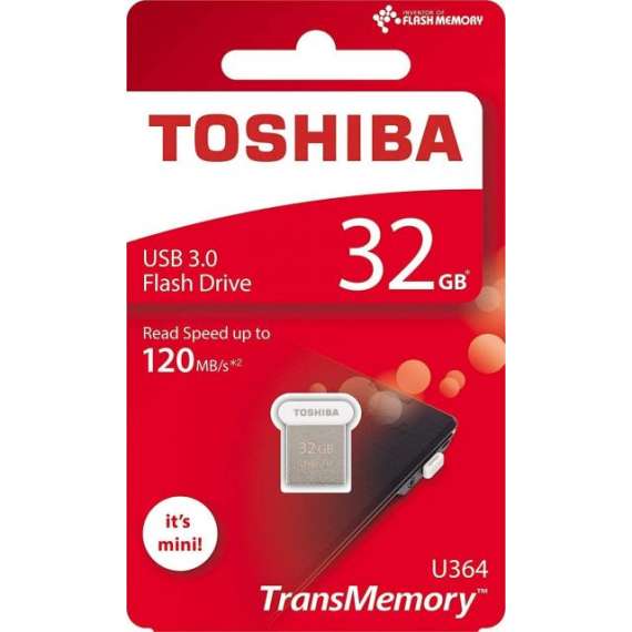 Buy Toshiba USB Hayabusa 2.0 White 32GB Flash Disk in [storefront]