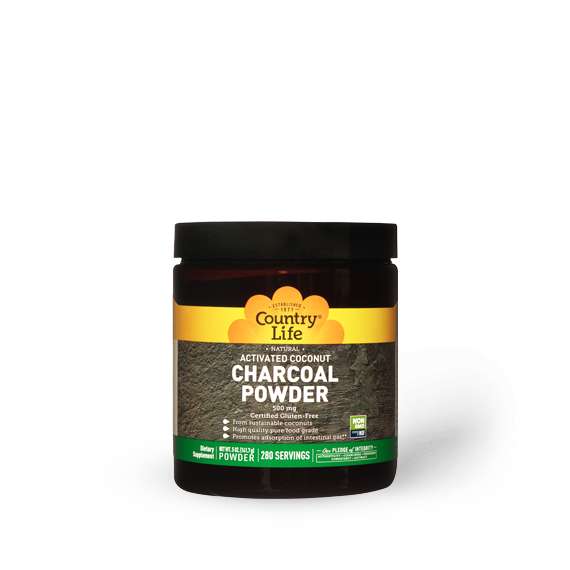 Buy Country Life Activated 500mg Coconut Charcoal Powder Supplement in Kenya