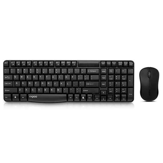 Buy Rapoo X1810 Wireless Optical Mouse & Keyboard in [storefront]
