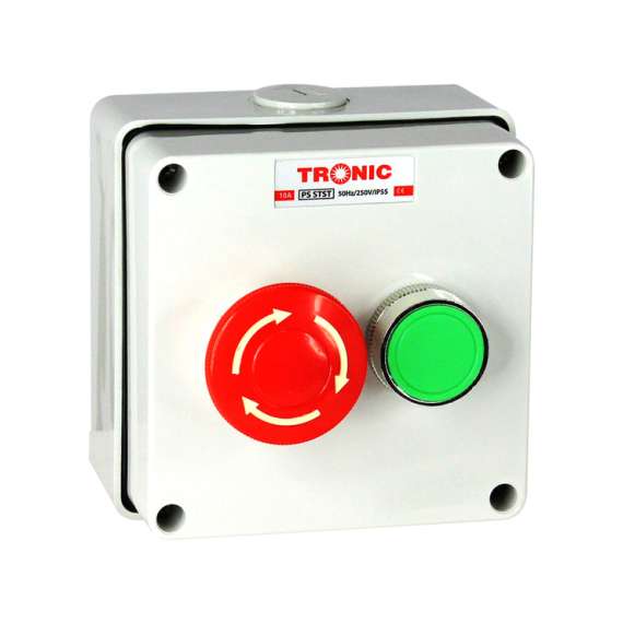 Buy Tronic PS STST Push Button Start And Emergency Stop Station in [storefront]