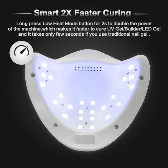 Buy Sun 5 48W UV Nail Gel Polish LED Curing Lamp Machine in [storefront]