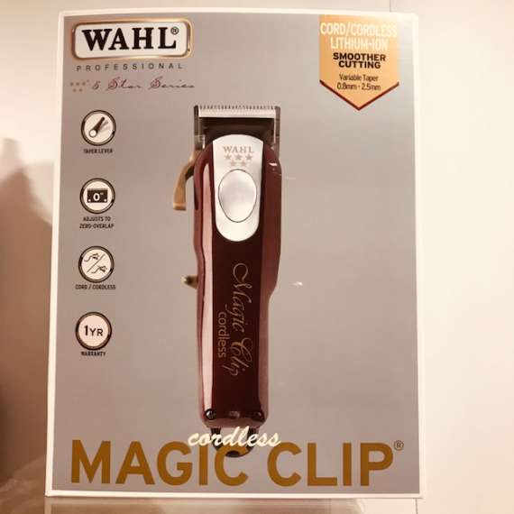 Buy Wahl Professional 5-Star Series Cord/Cordless Lithium Ion Smoother Cutting Magic Clip Cordless Clipper in [storefront]