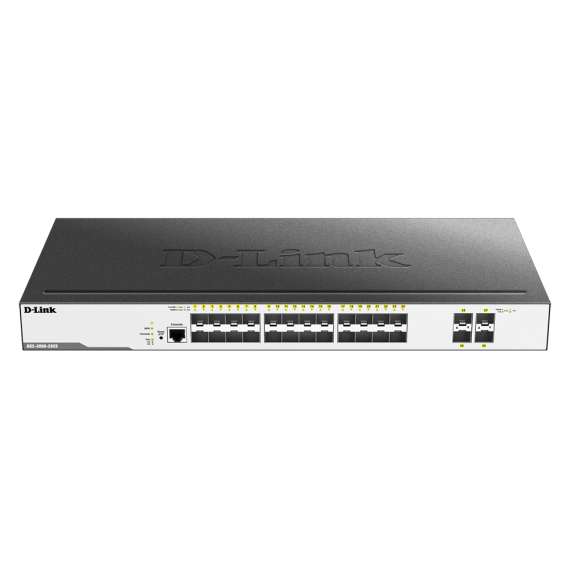 Buy D-Link DGS-3000-28XS 28-Port Layer-2 Managed Gigabit PoE Switch in [storefront]