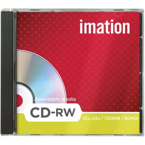 Buy Imation CD-RW Cased Rewriteable Disks in [storefront]