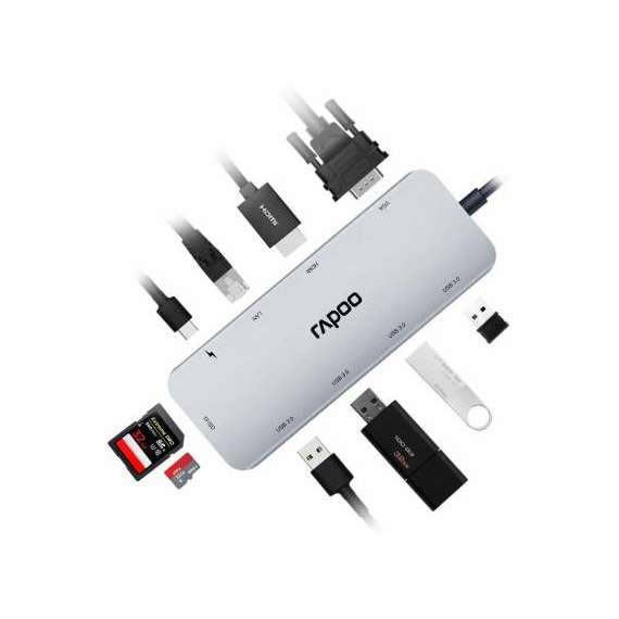 Buy Rapoo XD200C USB C Adapter in [storefront]