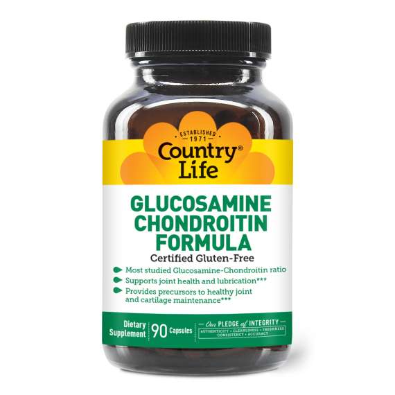 Buy Country Life Glucosamine Chondroitin Formula 90 Capsules Supplement in [storefront]