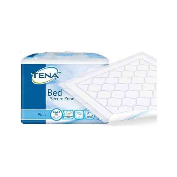 Buy Tena Bed Plus 90cm by 80cm Secure Zone 20Pack Bed Liner Underpads in Kenya