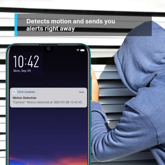 Buy Tp-Link Tapo C210  Pan/Tilt Home Security Wi-Fi Camera in [storefront]