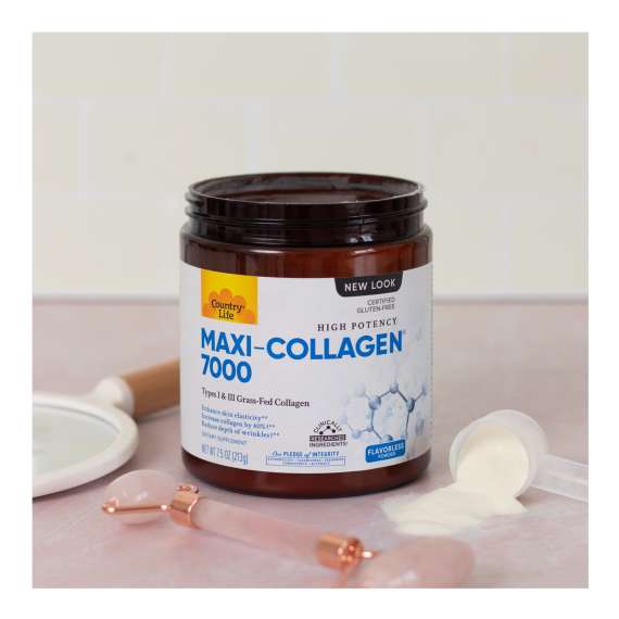 Buy Country Life 213g Maxi Collagen 7000 Powder Supplement in [storefront]
