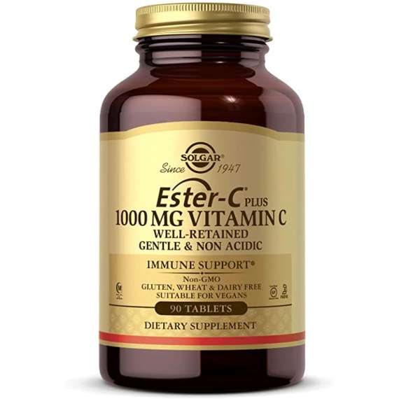Buy Solgar Ester C Plus 1000mg Vitamin C 90 Tablets in [storefront]