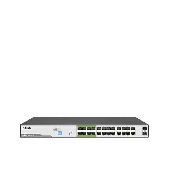 Buy D-Link DGS-F1026P  24-Port PoE Managed Switch with 2 SFP Ports (250 Meter support) in Kenya