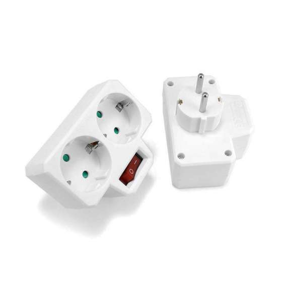 Buy Tronic  EC 1602 1-2 WAY EU Plug 2 Pin Power Strip in [storefront]