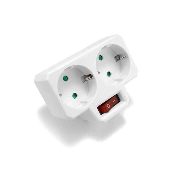 Buy Tronic  EC 1602 1-2 WAY EU Plug 2 Pin Power Strip in [storefront]