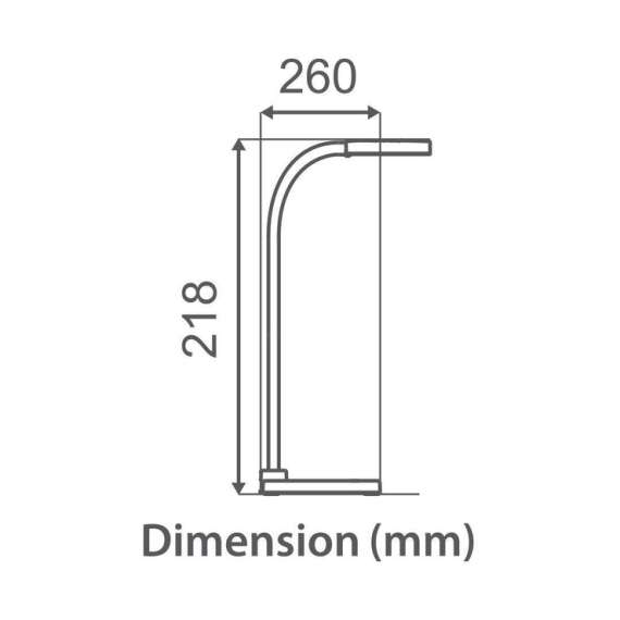 Buy Tronic LD Q118-BK Desk Lamp in [storefront]