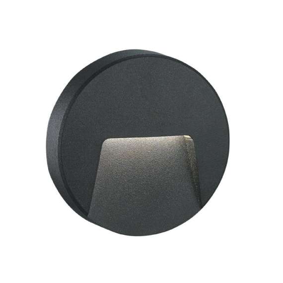 Buy Tronic LL ABS 4912 BK Circular Curved LED Step Light in [storefront]