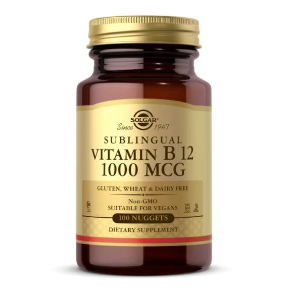 Buy Solgar 1000mcg Vitamin B12 100 Nuggets in [storefront]