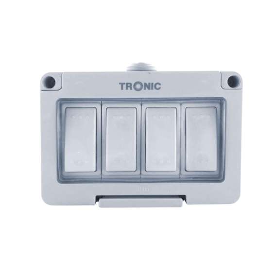 Buy Tronic TR 3142-WP 4 Gang 2 Way Waterproof Switch in [storefront]