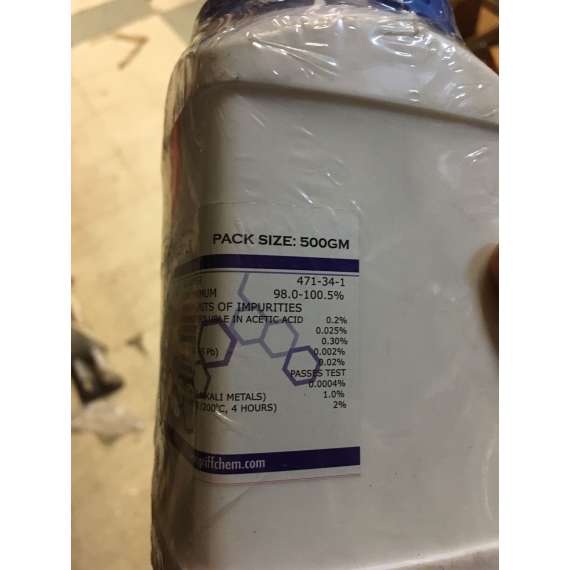 Buy Griffchem 500G Calcium Carbonate Lab Reagent in [storefront]