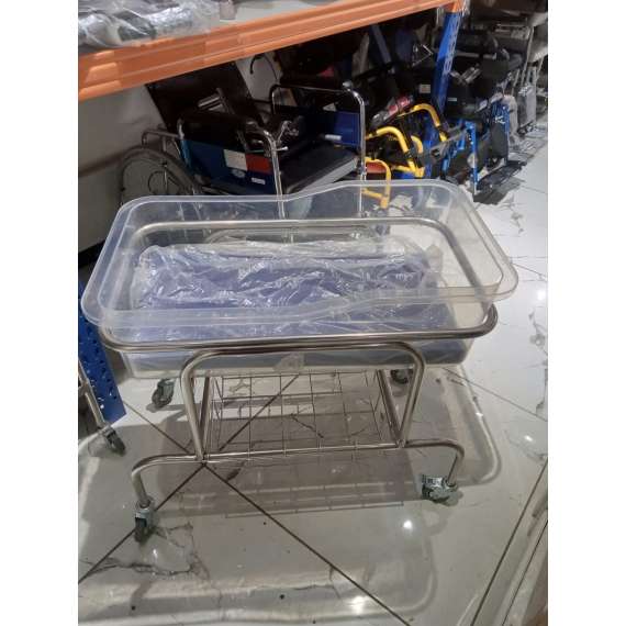 Buy Generic Stainless Steel Baby Bassinet Trolley in [storefront]