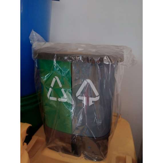 Buy Generic 16Litre Two Compartment Classified Waste Pedal Bin in [storefront]