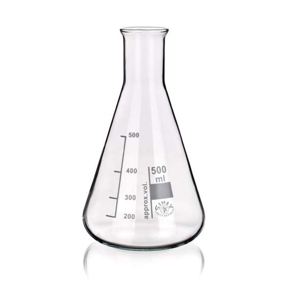 Buy Simax 500ml Glass Conical Flask in [storefront]