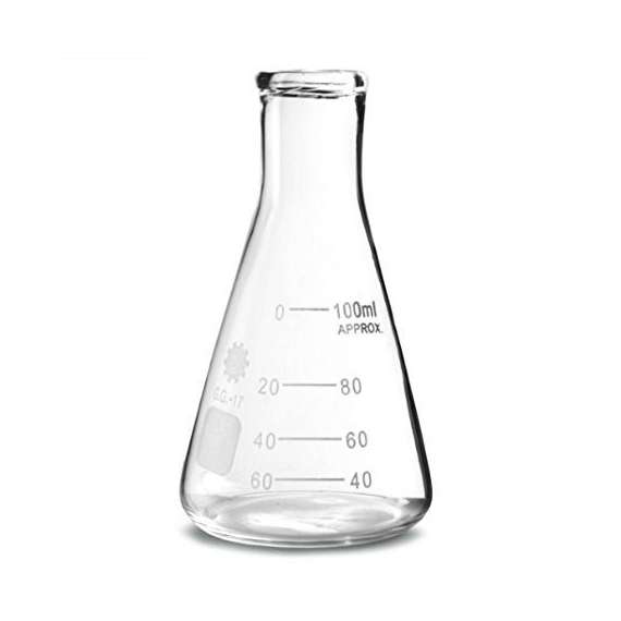 Buy Griffchem Boro 100ml Glass Conical Flask in [storefront]