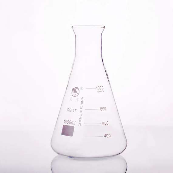 Buy Griffchem Boro 1000ml Glass Conical Flask in [storefront]