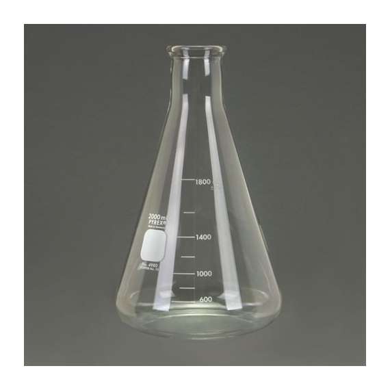 Buy Griffchem Boro 2000ml Glass Conical Flask in [storefront]