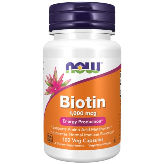 Buy Now 1000mcg Biotin 100Capsules Supplement in [storefront]