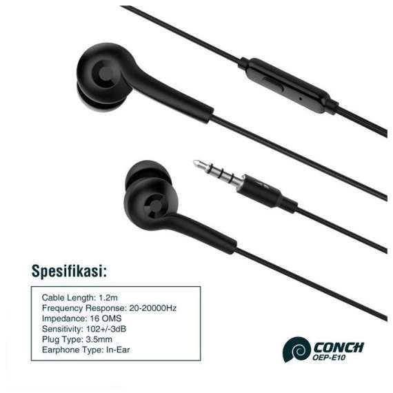 Buy Oraimo Conch In-Ear Wired Earphones in Kenya