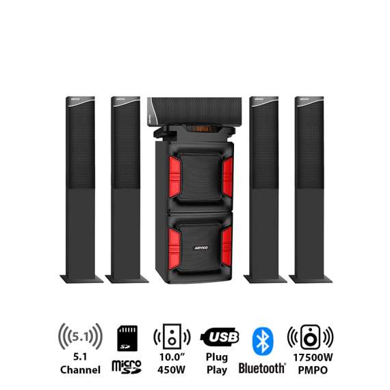 Buy Armco AHT-10375TB 5.1 Channel Sub Woofer in [storefront]