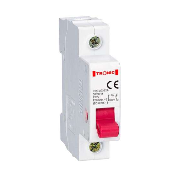 Buy Tronic MC 6K06 MCB 6Amps Single Pole in [storefront]