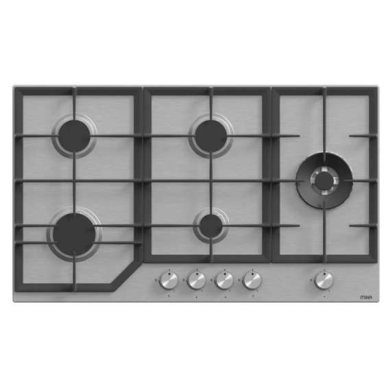 Buy Mika MGH91502FXW 90cm, S.S  Built In Gas Hob in [storefront]