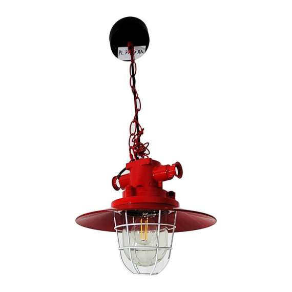 Buy Tronic PL 7147-BK Retro Industrial Pendant Light in [storefront]