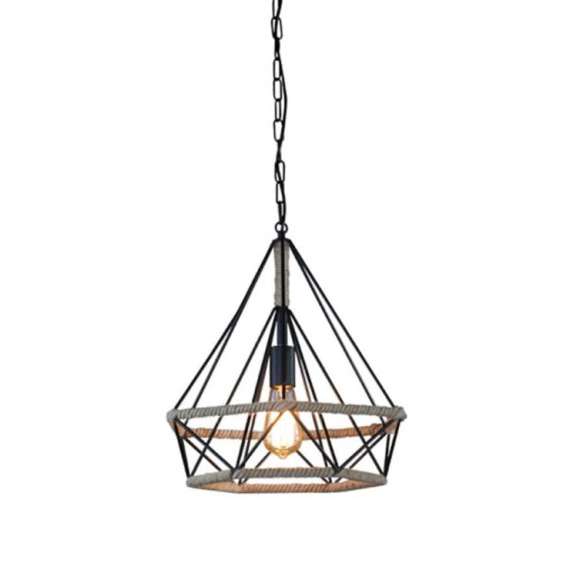Buy Tronic 7160-04-BK Small Pyramid Cage Pendant in [storefront]
