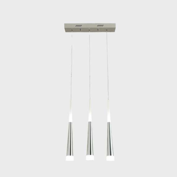 Buy Tronic WH 2021-03SL-DL Modern Triple LED Pendant Light in [storefront]