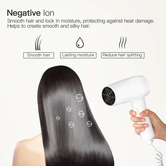 Buy Svavo  V-171-1 1300W Bathroom Ionic Hair Dryer in [storefront]